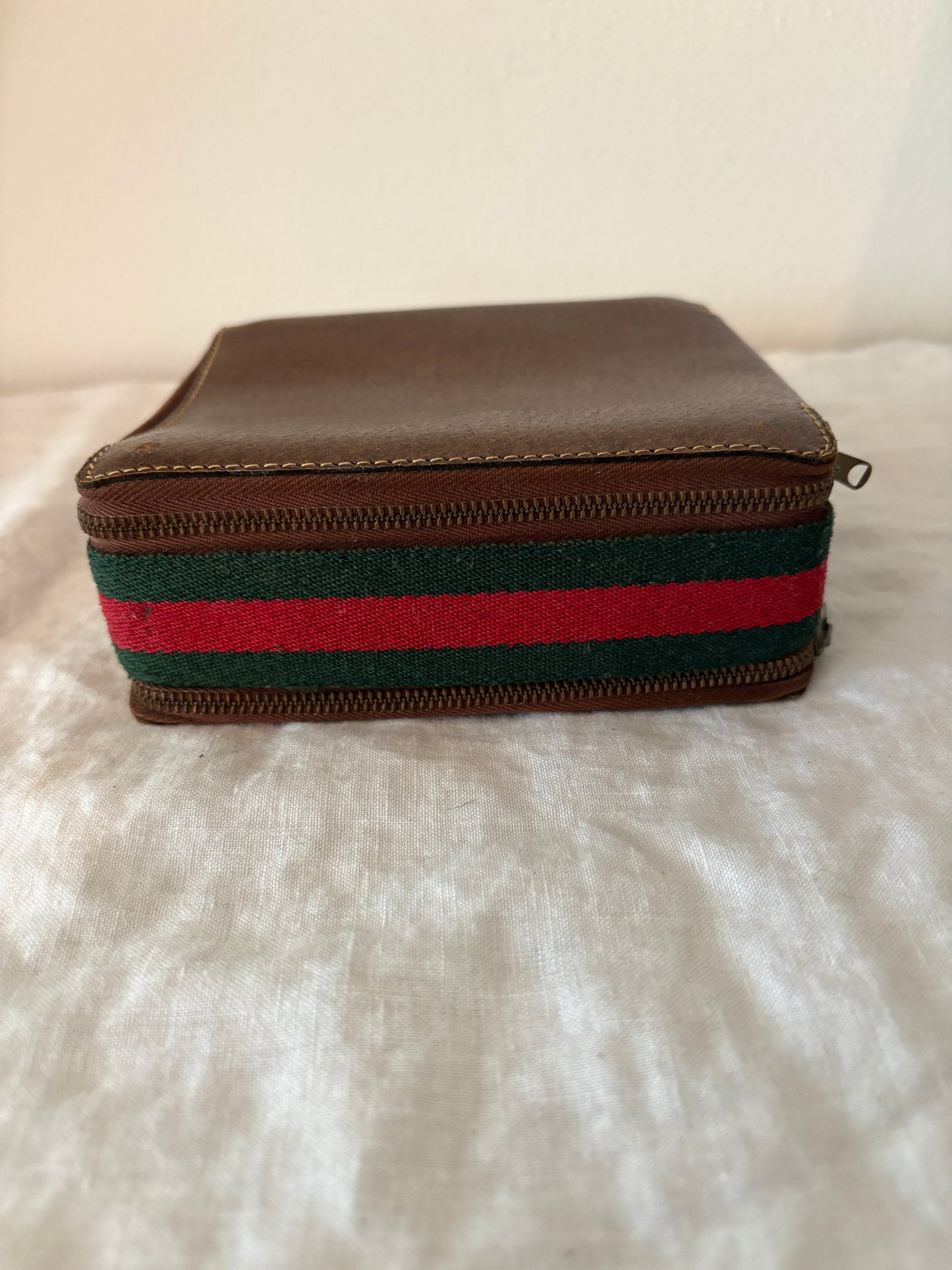 GUCCI Archival 1970’s Leather Poker, Chess and Dominoes Game Set